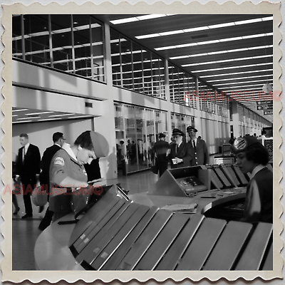 40s USA America CHICAGO O'Hare International Airport Vintage Photograph S8231