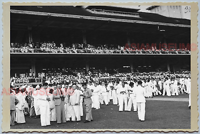 WW2 CHINA HORSE RACING RACECOURSE BRITISH India Old Vintage Photo A15 中国旧老照片