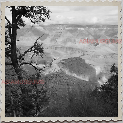 40's USA America NATIONAL PARK GRAND CANYON B&W Vintage Old Photograph S7590