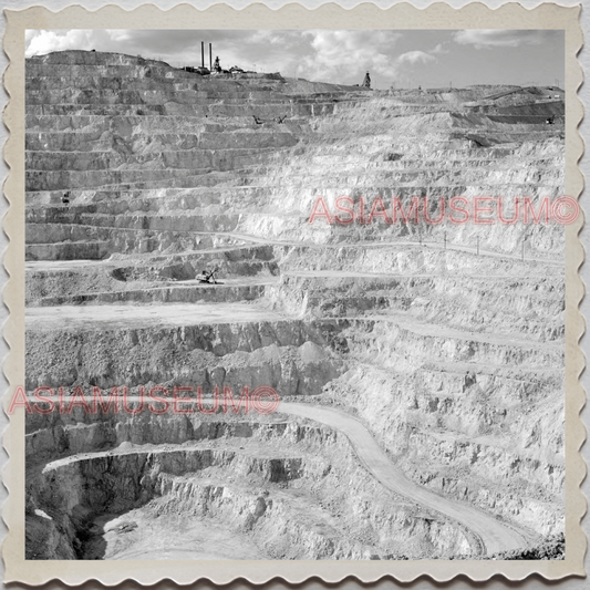 50s BUTTE CITY SILVER BOW MONTANA BERKELEY COPPER MINE US VINTAGE USA Photo 9283