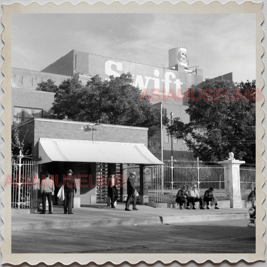 50s FORT WORTH DALLAS TEXAS CHISHOLM FACTORY SWIFT WORKER VINTAGE USA Photo 9909