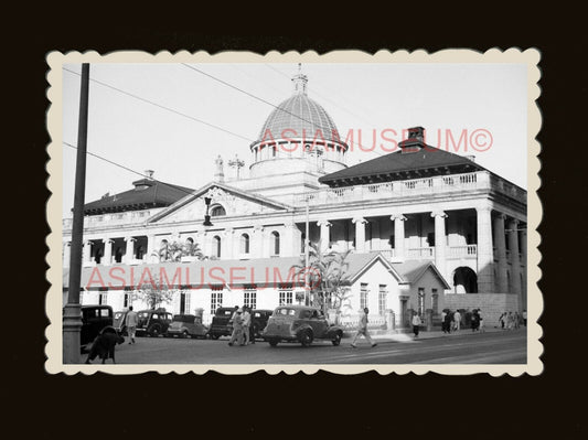 1940s SUPREME COURT CAR DOME JACKSON ROAD CENTRAL Vintage Hong Kong Photo #1812