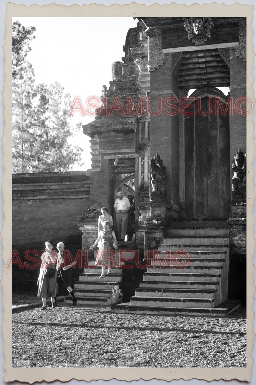 60s PHILIPPINES MANILA SPANISH COLONIAL FORTRESS RUIN CHURCH Vintage Photo 26321