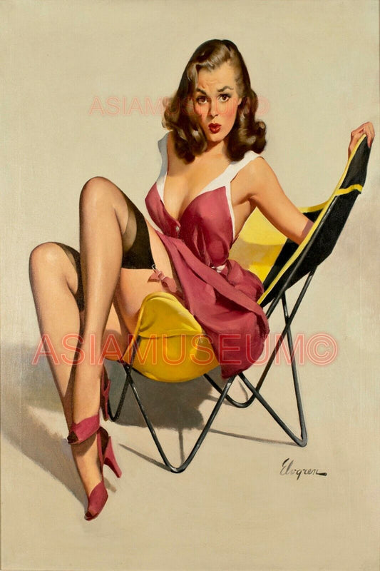 1942 WW2 USA BRITISH BRITAIN SEXY WOMEN LADY PIN UP POSTER PROPAGANDA Postcard