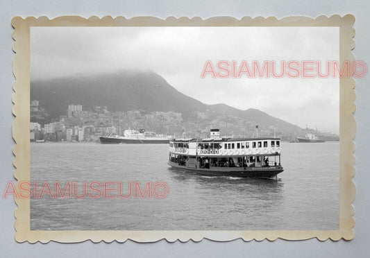 STAR FERRY KOWLOON VICTORIA HARBOR PEAK SHIP HONG KONG Photograph 23192 香港旧照片