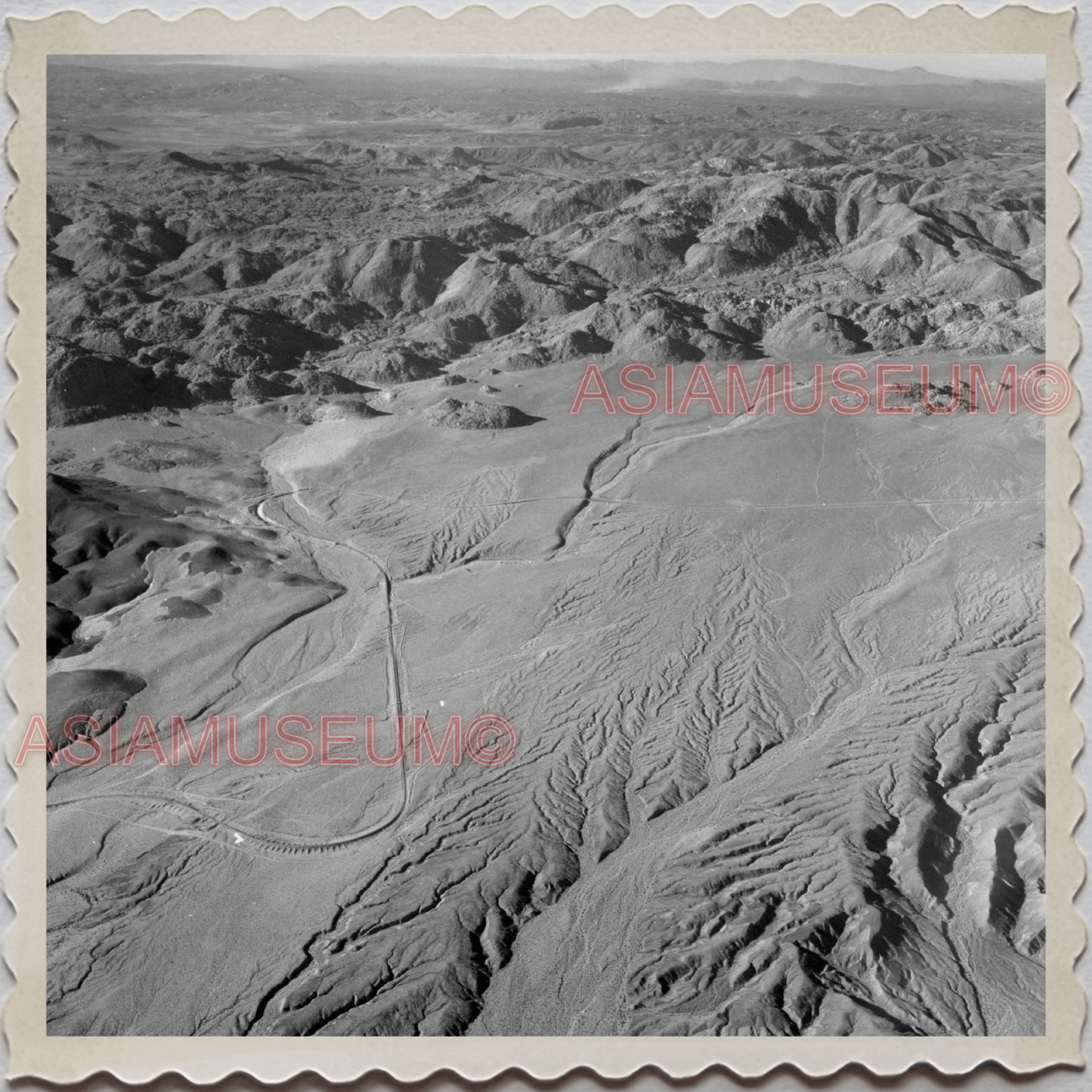 50s SAN DIEGO CALIFORNIA PLANE AERIAL VIEW OLD AMERICA VINTAGE USA Photo 11419