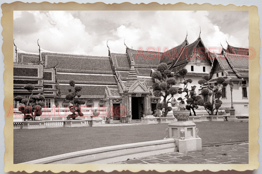 50s THAILAND BANGKOK GRAND PALACE KING ROYAL HALL BUILDING Vintage Photo 28506