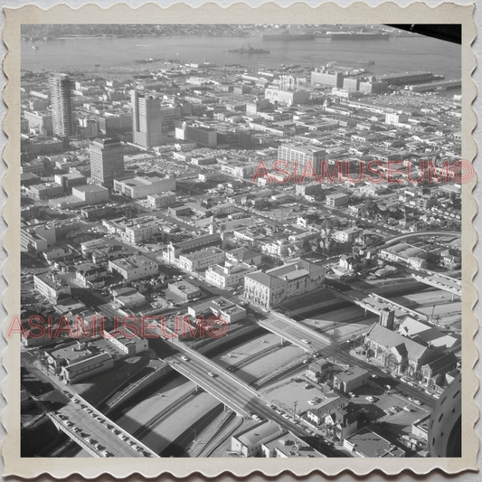 50s SAN DIEGO CALIFORNIA ZOO PLANE AERIAL VIEW AMERICA VINTAGE USA Photo 10432