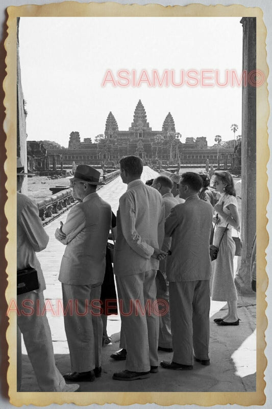 50s Vietnam SAIGON ANGKOR WAT CAMBODIA BUDDHIST HINDU TEMPLE  Vintage Photo #786