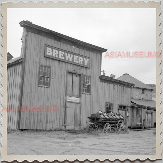 50s VIRGINIA CITY STOREY NEVADA RENO BREWERY STORE CART VINTAGE USA Photo 8428