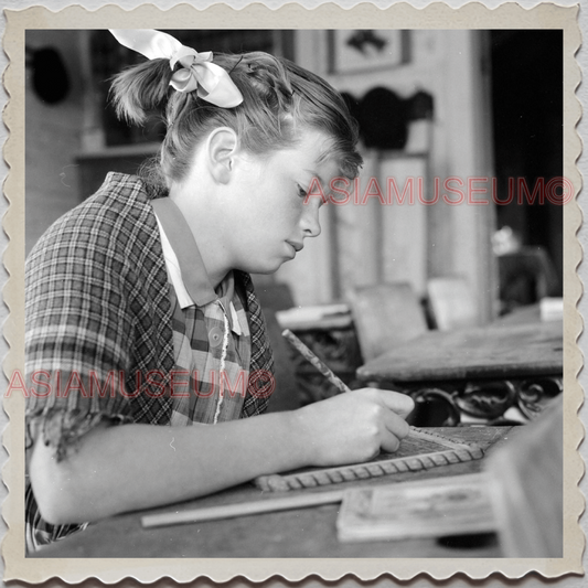 50s VIRGINIA CITY STOREY NEVADA RENO BOY STUDENT WORK VINTAGE USA Photo 12199