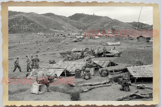 40s WW2 Vietnam FRENCH MILITARY BASE TUNNEL TRENCH BUNKER ii VINTAGE Photo 26557