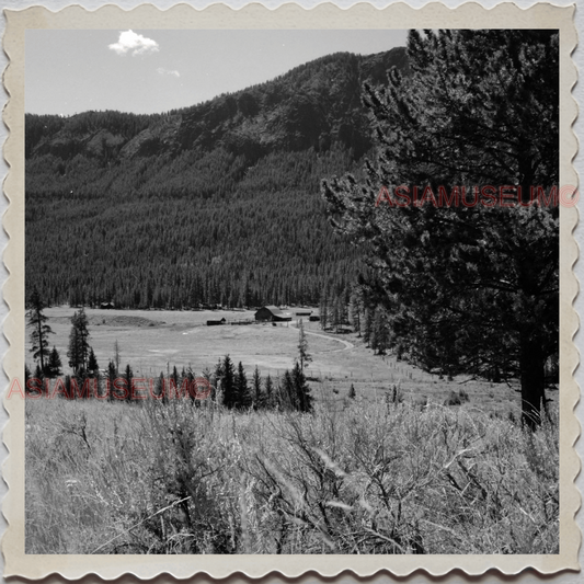 50s COOKE CITY PARK COUNTY MONTANA YELLOWSTONE NATIONAL VINTAGE USA Photo 8500