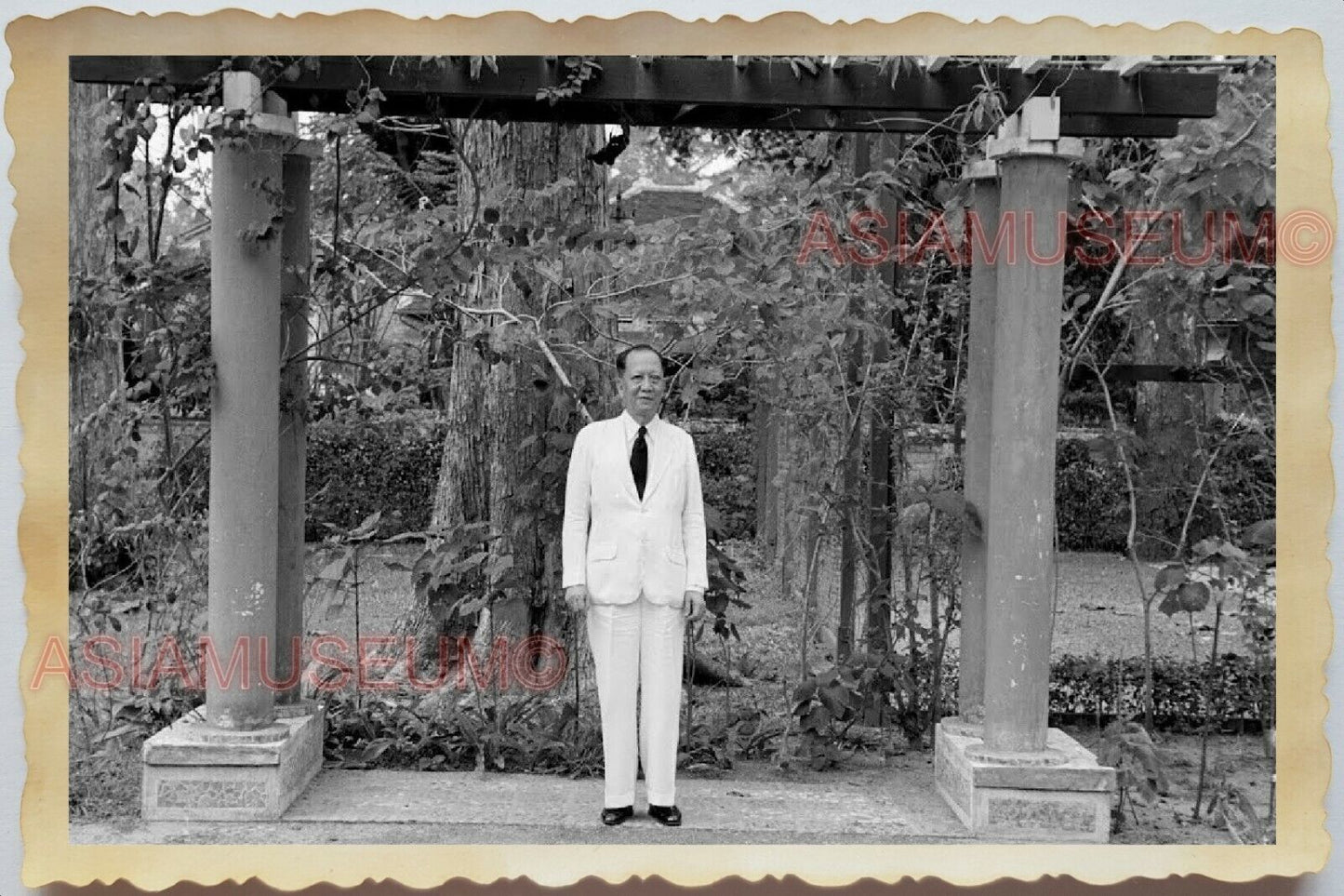 50s Vietnam Saigon Ho Chi Minh Cambodia Angkor Wat Army Jungle Vintage Photo 863