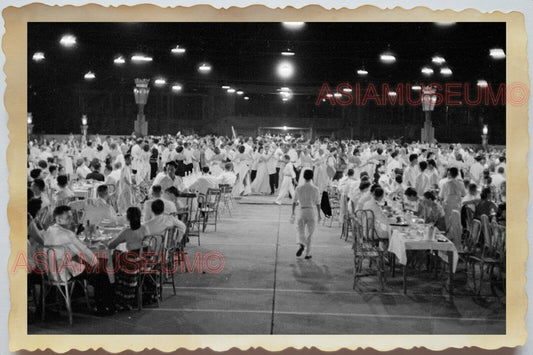 50s Vietnam SAIGON HO CHI MINH HOTEL WESTERNER DANCE PARTY  Vintage Photo 1585