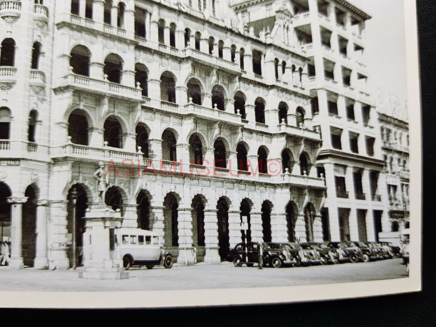 General Post Office Building Connaught Road Hong Kong Photo Postcard RPPC #1664