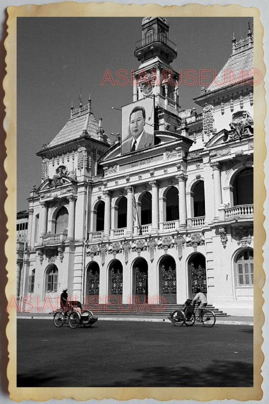 50s Vietnam SAIGON BAO DAI HO CHI MINH SHAW STREET CITY HALL Vintage Photo 416