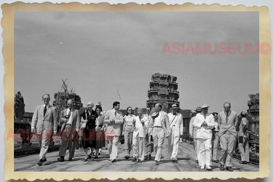 50s Vietnam SAIGON Cambodia Angkor Wat Buddhist Hindu Temple Vintage Photo 1648