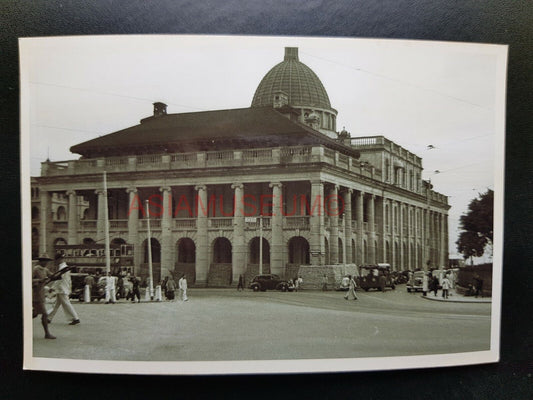 WW2 Supreme Court Des Voeux Road Central Bus Hong Kong Photo Postcard RPPC #1460