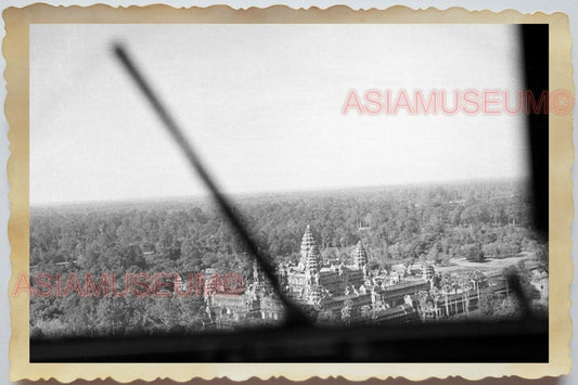 50s Vietnam SAIGON Cambodia Angkor Wat Aerial View  Vintage Photo 1650