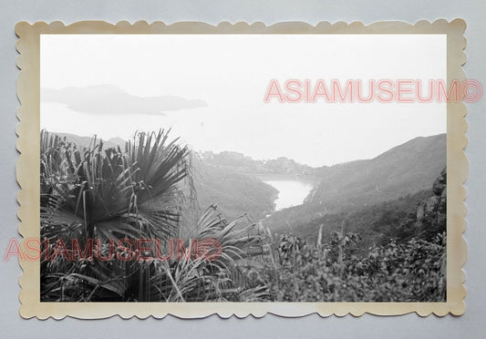 TAI O LANTAU ISLAND SEA MOLUNTAIN VIEW B&W VINTAGE HONG KONG Photo 28932 香港旧照片