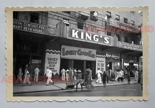 King's Theater Queen's Road Wyndham Street  VINTAGE HONG KONG Photo 23494 香港旧照片