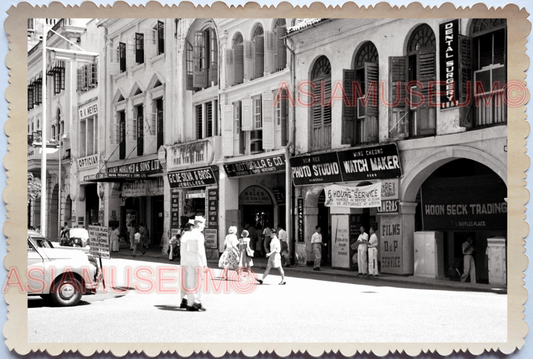 WW2 Car Street Scene Women Watch Studio Shop Brits Sailor Singapore Photo 26217