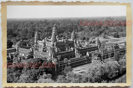 50s Vietnam SAIGON Cambodia Angkor Wat Buddhist Hindu Temple Vintage Photo 1678