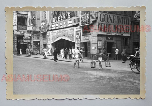 GONE WITH THE WIND QUEEN'S CINEMA THEATER Vintage Hong Kong Photo 04126 香港旧照片