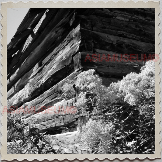 50s COOKE CITY PARK COUNTY MONTANA LOG CABIN FOREST HOUSE VINTAGE USA Photo 8764