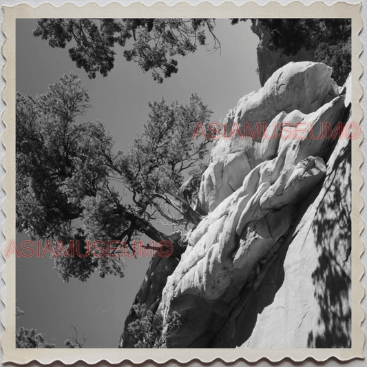 50s WINDOW ROCK NAVAJO NEW MEXICO ARIZONA SANDSTONE ROCK VINTAGE USA Photo 10895