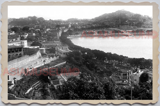 40's MACAU MACAO Portuguese Colony City Harbor View Vintage Photo 澳门旧照片 #26348