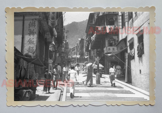 DES ROEUX CENTRAL POTTINGER STREET ROAD STREET SCENE Hong Kong Photo 04920 香港旧照片