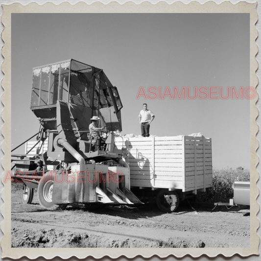 50s PHOENIX CITY MARICOPA COUNTY ARIZONA COTTON MACHINE VINTAGE USA Photo 11169