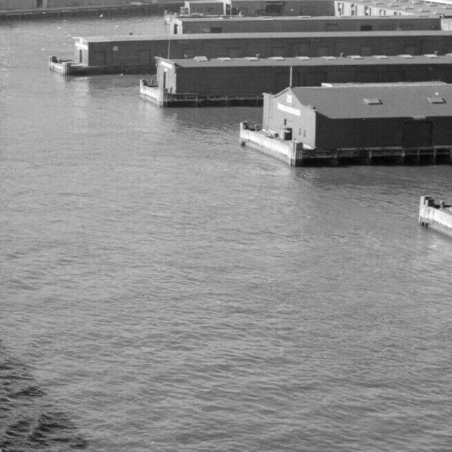 50s USA AMERICA NEW YORK CITY FERRY BUILDING Manhattan Old Vintage Photo #11580