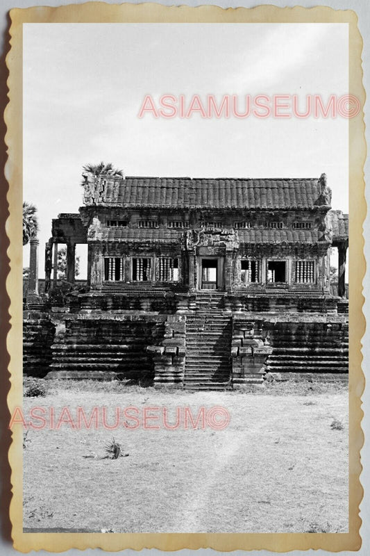 40s Vietnam War SAIGON STREET BUDDHIST TEMPLE Angkor Wat ww2 Vintage Photo 1745