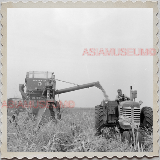 50s BLOOMINGTON MONROE INDIANA INDIANAPOLIS FARMER TRACTOR OLD USA Photo 12464