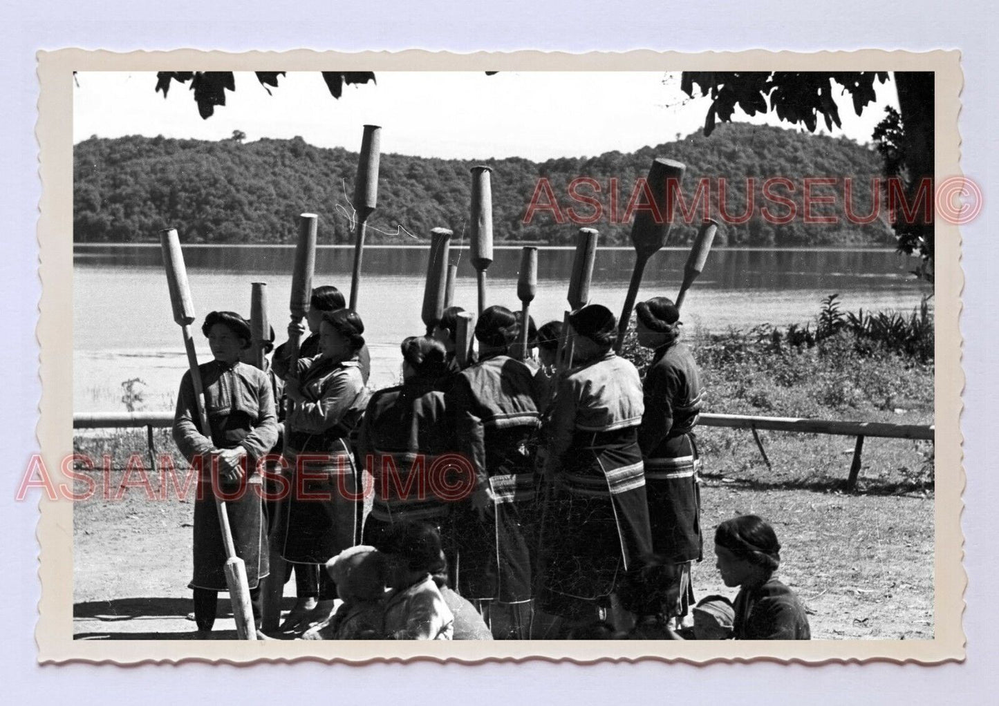 Women Alishan Native Tribe Lake Mountain Lady Vintage Taiwan Photo 台湾旧照片 #3773