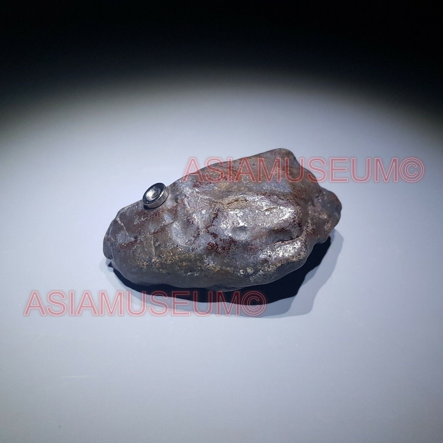 334g XINJIANG Uyghur Armanty IRON NICKEL METEORITE Crystal Meteor Aerolite Jb