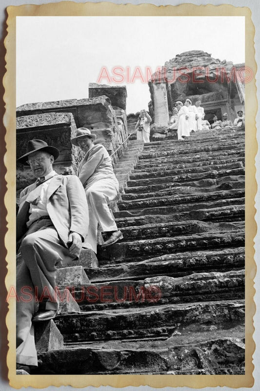 50s Vietnam SAIGON ANGKOR WAT CAMBODIA BUDDHIST HINDU TEMPLE  Vintage Photo #789