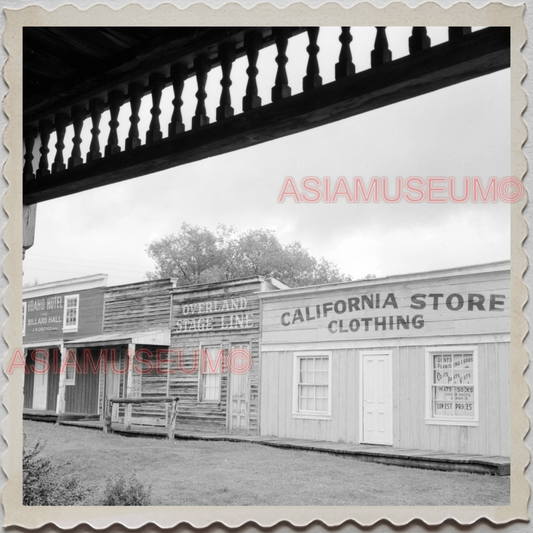 50s VIRGINIA CITY STOREY NEVADA RENO SHOP BUILDING STREET OLD USA Photo 10340