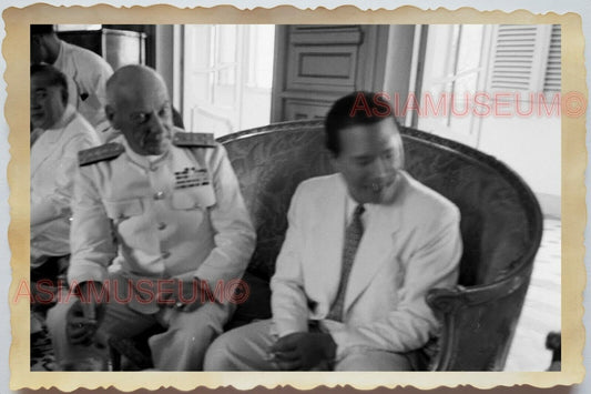 50s Vietnam Indochina Emperor Army General Bao Dai  WAR War Vintage Photo 821