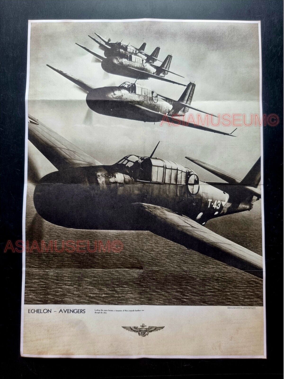 1942 WW2 AMERICA AIRFORCE CADET PILOT AVIATION TRAINING US PROPAGANDA POSTER 539