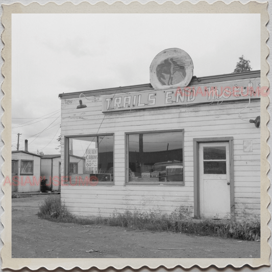 50s FAIRBANKS NORTH STAR BOROUGH ALASKA MOTEL HOSTEL ROOM VINTAGE USA Photo 7720