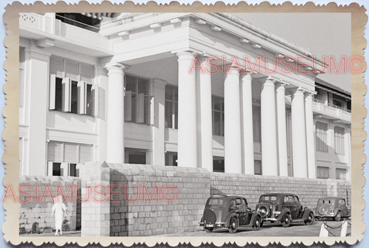 WW2 Anti Japan Barricade Colonial Building Car Nun Vintage Singapore Photo 18705