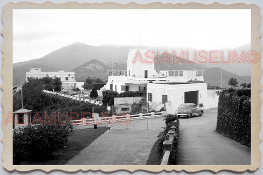 40's MACAU MACAO Skyline Colonial Building Ads Car Old Vintage Photo 澳门旧照片 27117