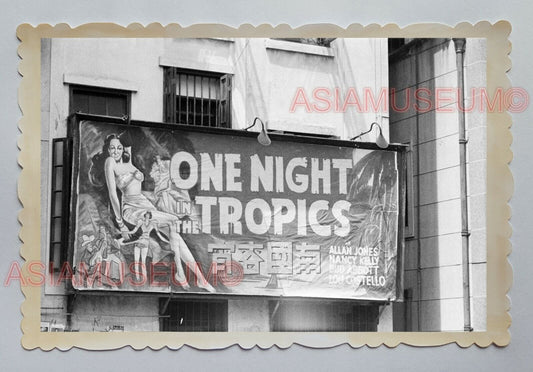 One Night in the Tropics MOVIE POSTER CINEMA THEATER HONG KONG Photo 18415 香港旧照片