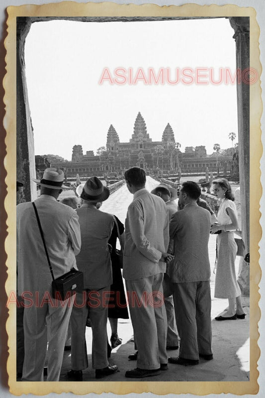 50s Vietnam SAIGON CAMBODIA ANGKOR WAT HINDU BUDDHIST TEMPLE Vintage Photo 379