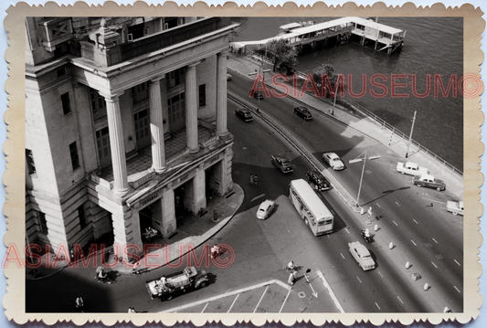 WW2 BRITISH POST OFFICE WATERFRONT FERRY TERMINAL VINTAGE SINGAPORE PHOTO 34792