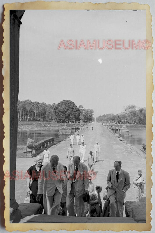 40s Vietnam War SAIGON Cambodia Angkor Wat French Indochina Vintage Photo 1265